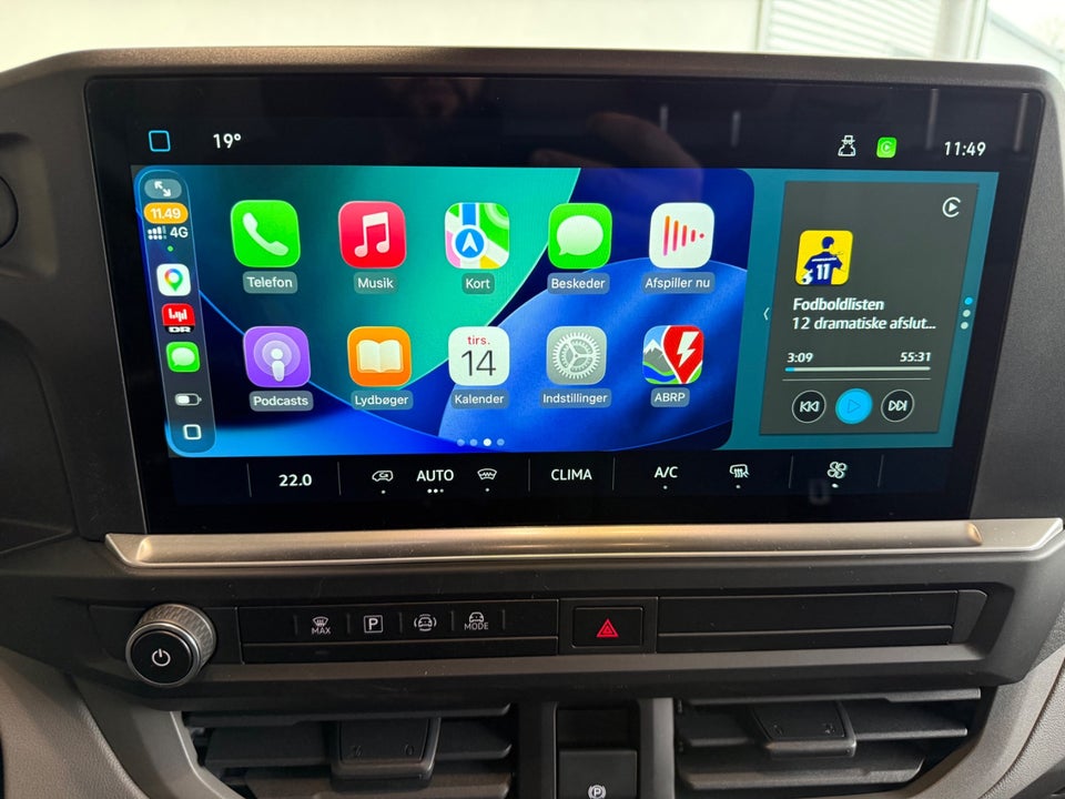 VW e-Transporter 64 Comfort Kassevogn SWB