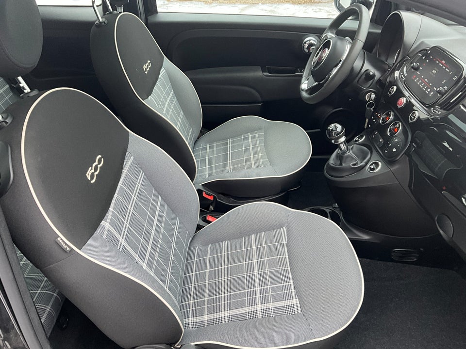 Fiat 500 1,0 Hybrid Lounge 3d