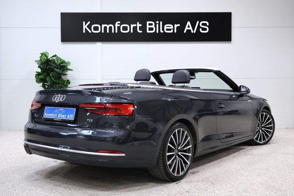 Audi A5 2,0 TDi 190 Cabriolet S-tr. 2d