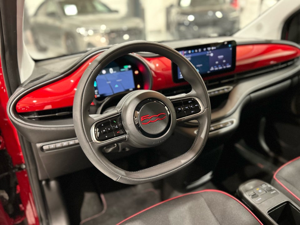 Fiat 500e 42 (RED) 3d