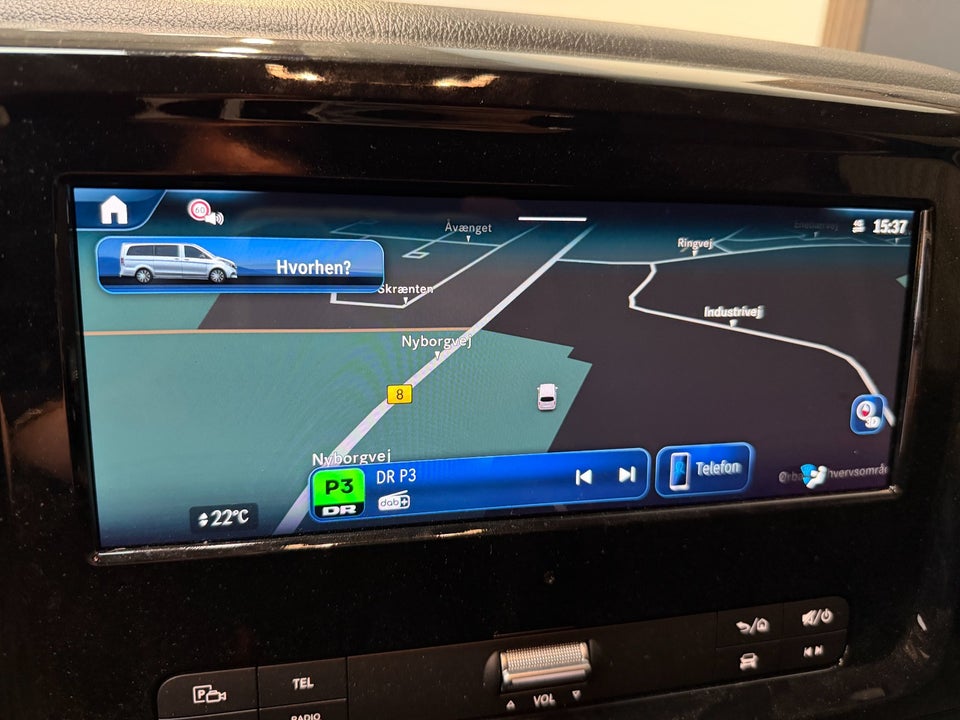 Mercedes Vito 119 2,0 CDi A3 Kassevogn SELECT aut. RWD