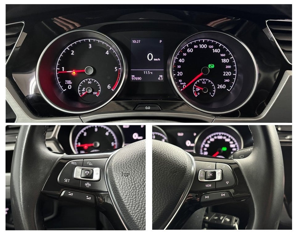 VW Touran 1,6 TDi 115 Comfortline DSG 7prs 5d