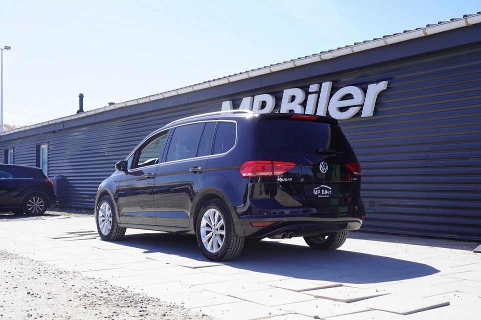 VW Touran 2,0 TDi 190 Highline DSG 7prs 5d