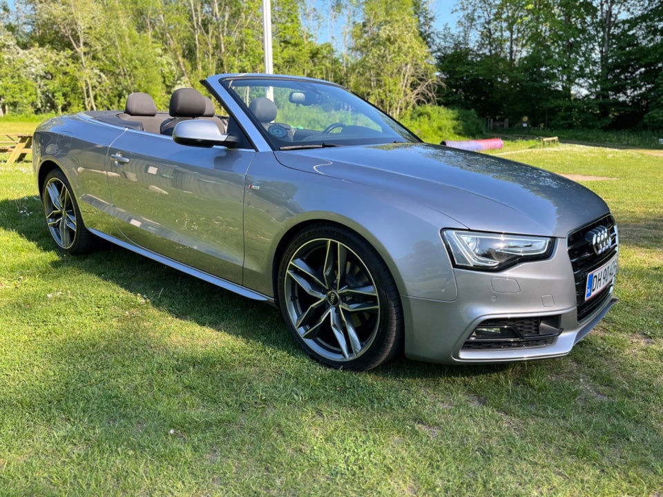 Audi A5 1,8 TFSi 170 S-line Cabriolet Multitr. 2d