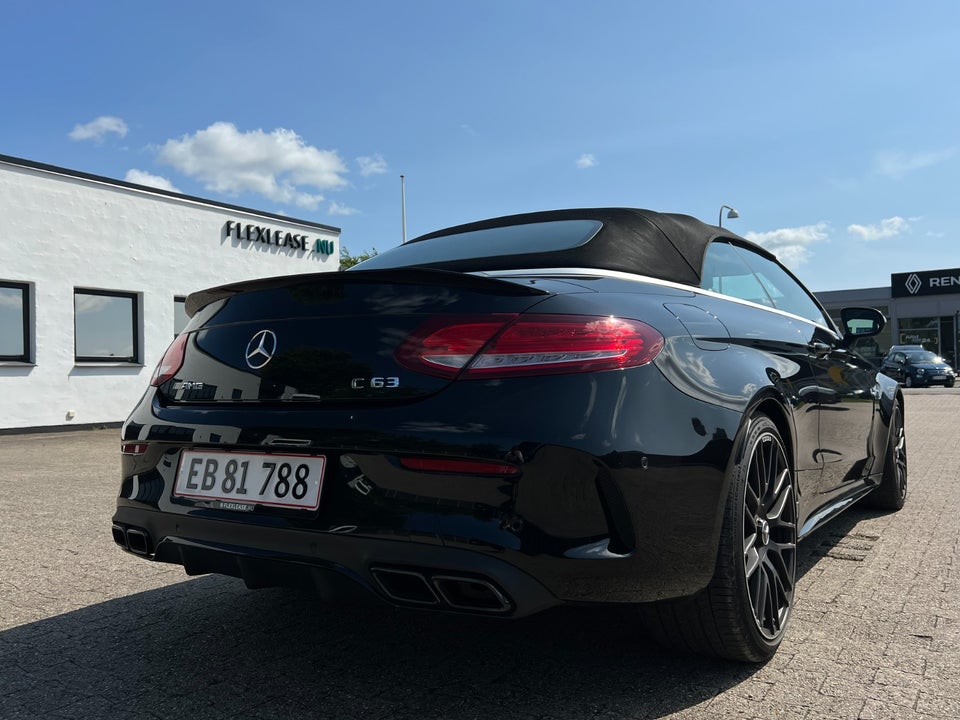 Mercedes C63 4,0 AMG Cabriolet aut. 2d