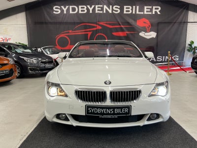 Annonce: BMW 645Ci 4,4 Cabriolet Steptr. - Pris 149.900 kr.