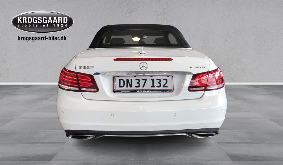 Mercedes E220 d 2,2 Cabriolet aut. 2d