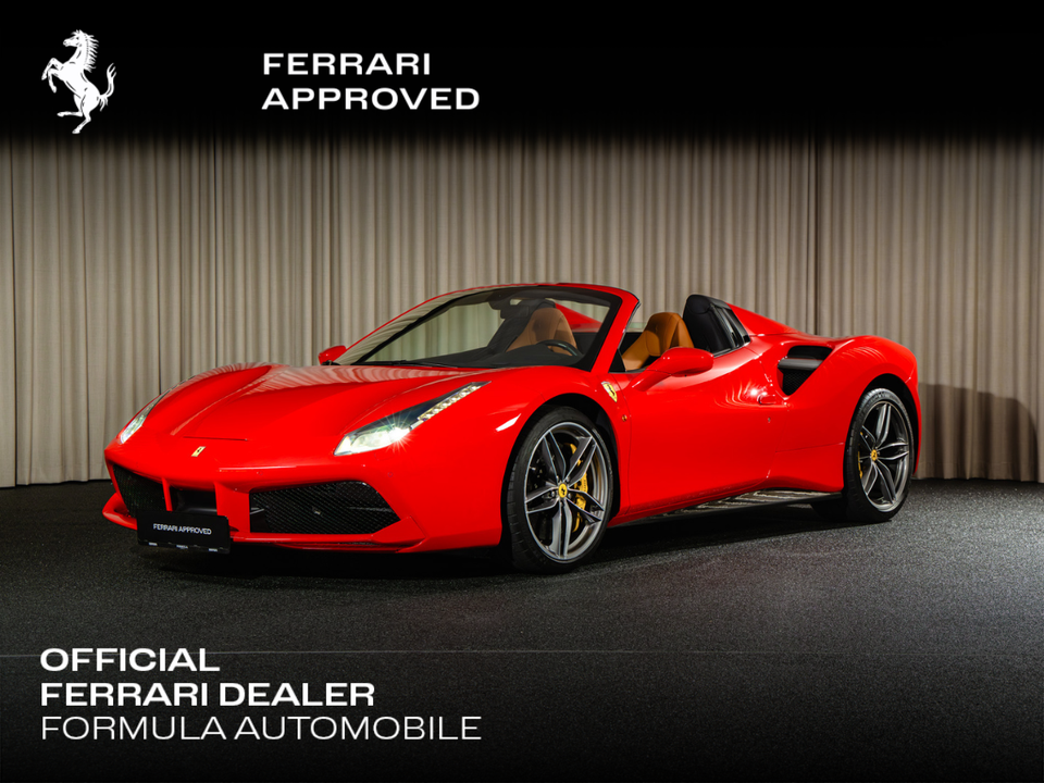 Ferrari 488 Spider 3,9 DCT 2d