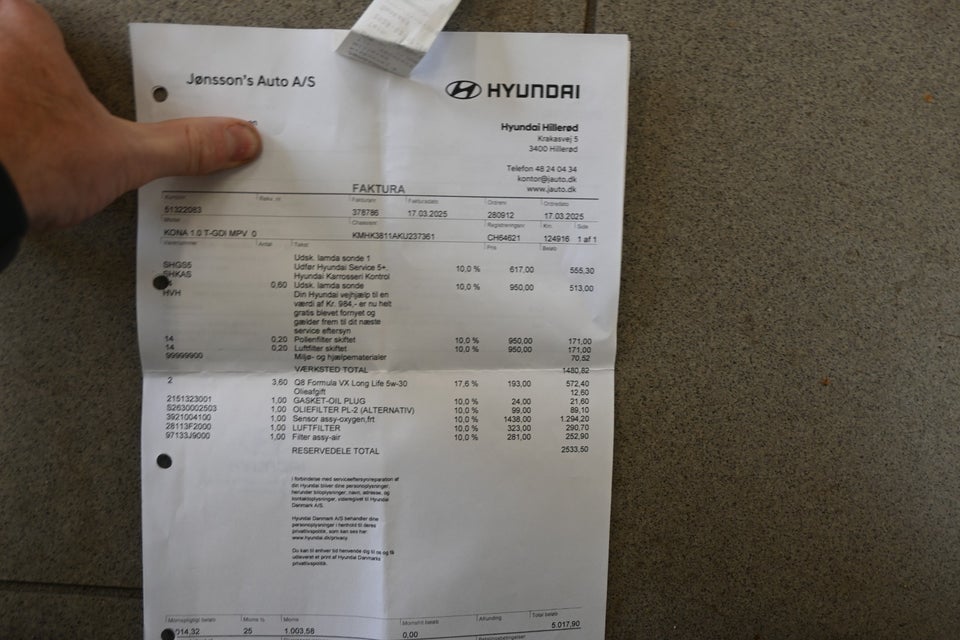 Hyundai Kona 1,0 T-GDi Trend Van 5d