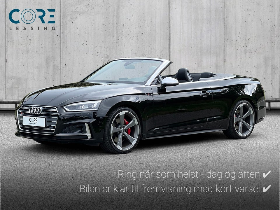 Audi S5 3,0 TFSi Cabriolet quattro Tiptr. 2d