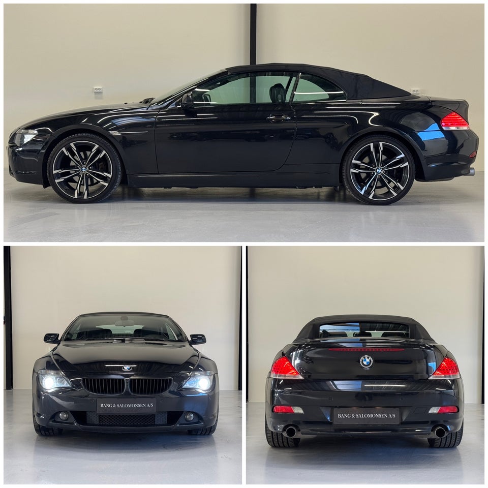 BMW 630i 3,0 Cabriolet Steptr. 2d