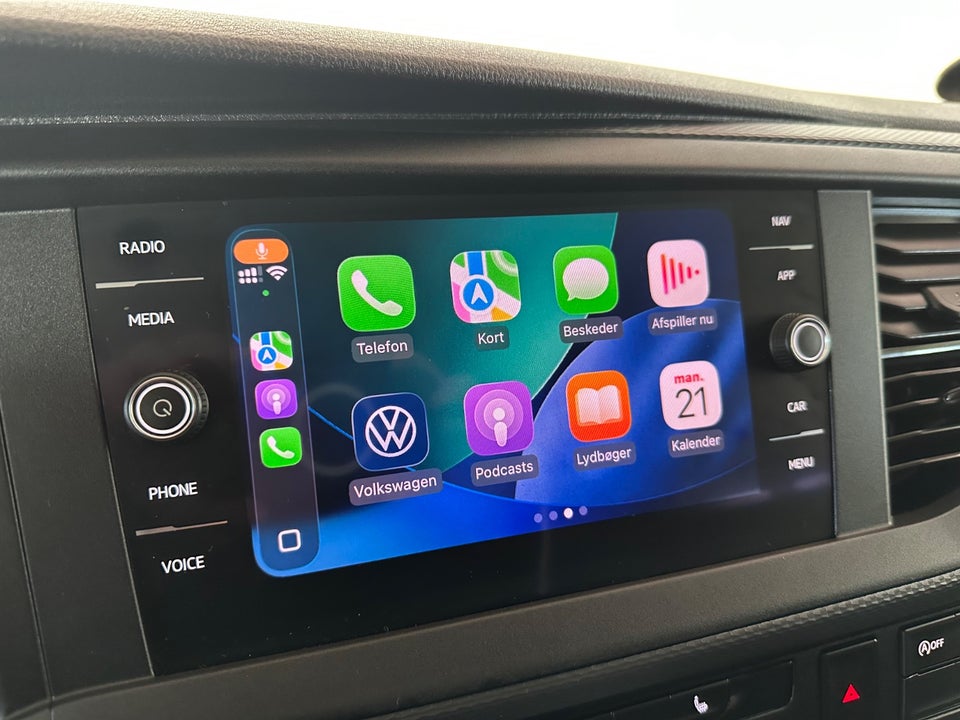 VW Transporter 2,0 TDi 150 Kassevogn DSG kort