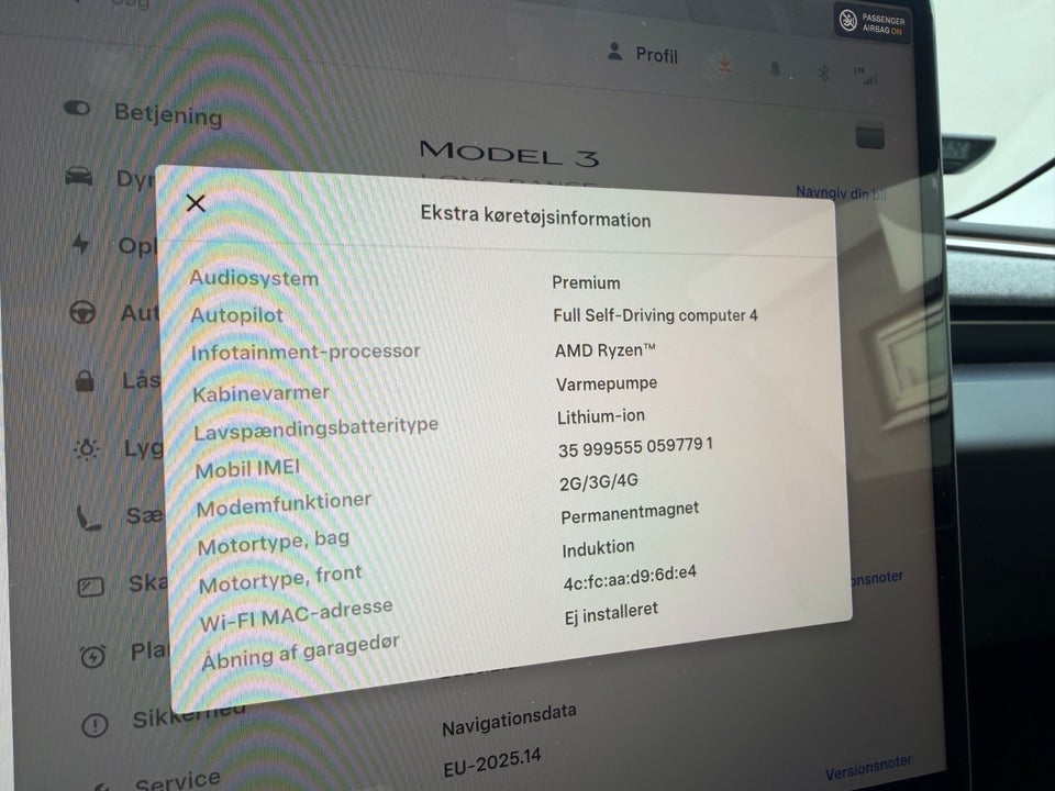 Tesla Model 3 Long Range AWD 4d