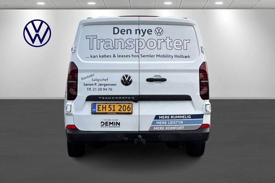 VW Transporter 2,0 TDi 150 Comfort Kassevogn aut. LWB