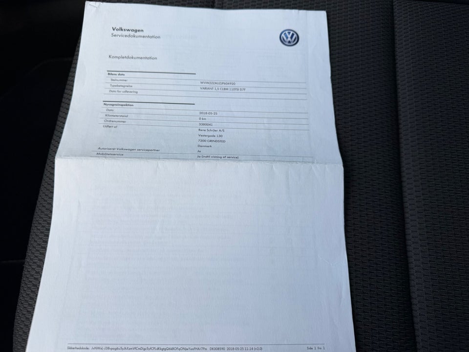 VW Golf VII 1,5 TSi 150 Comfortline Variant DSG 5d