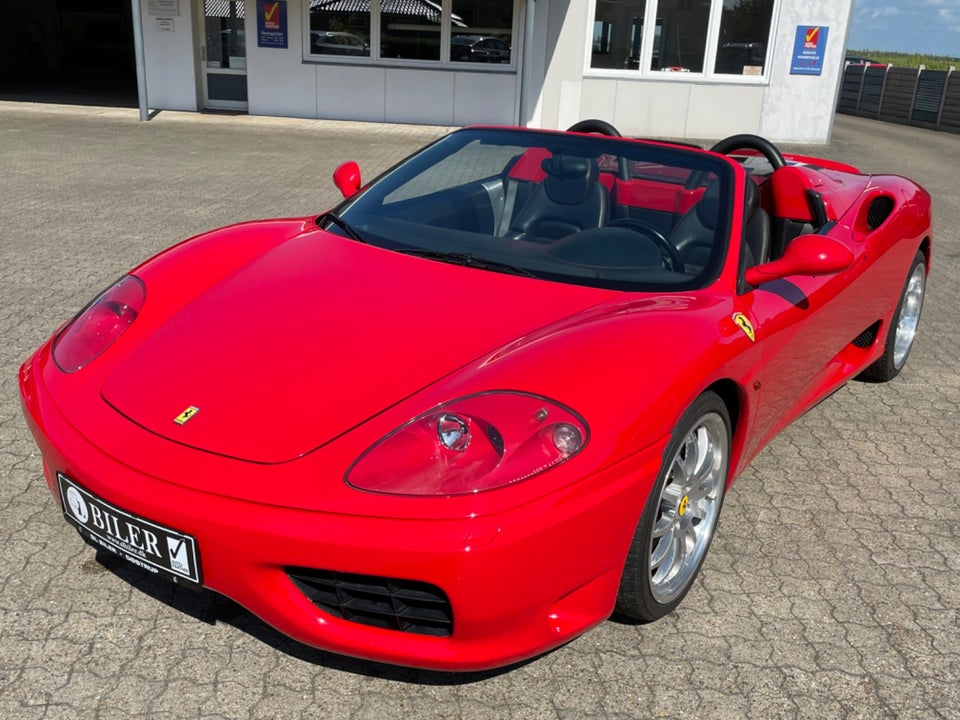 Ferrari 360 3,6 Spider F1 2d