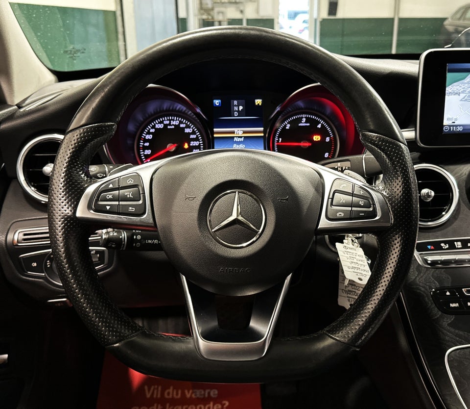 Mercedes C220 d 2,2 AMG Line stc. aut. 5d