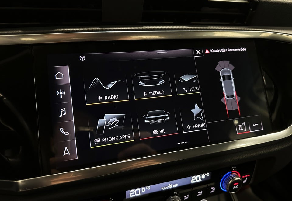 Audi Q3 35 TFSi Prestige Sportback S-tr. 5d