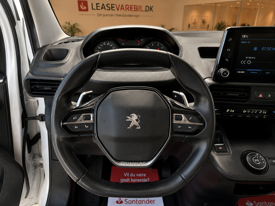 Peugeot Partner 1,5 BlueHDi 130 L2V2 Plus EAT8 Van