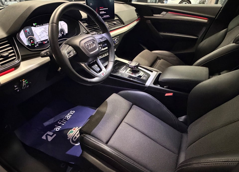 Audi Q5 55 TFSi e S-line quattro S-tr. 5d 2022 — billede 10 af 18