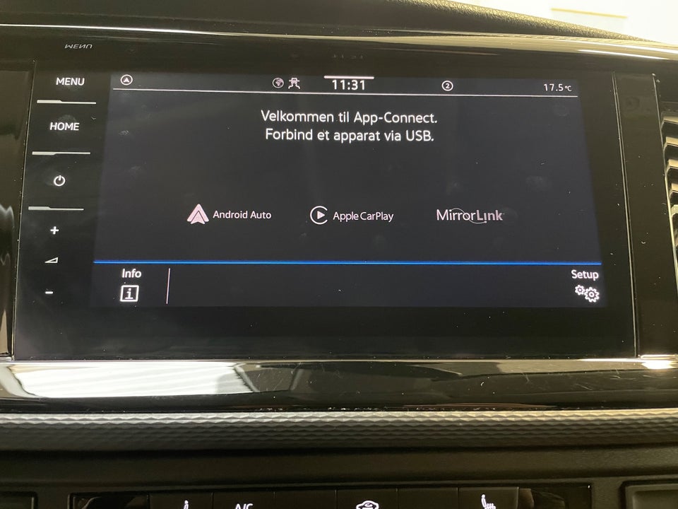 VW Transporter 2,0 TDi 199 Kassevogn DSG 4Motion kort