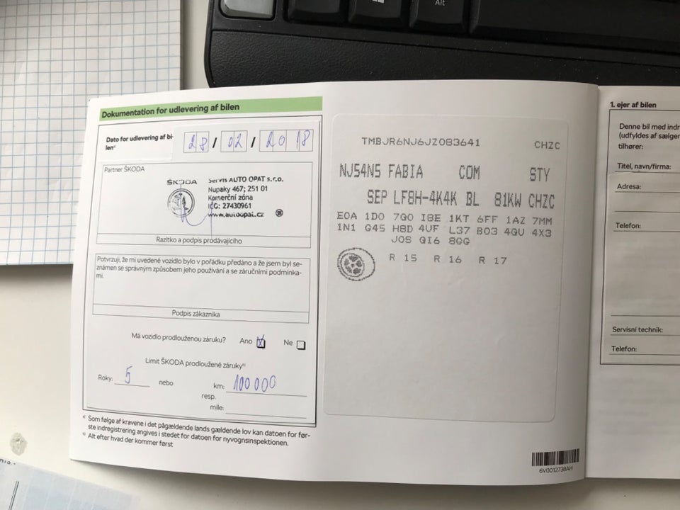 Skoda Fabia 1,0 TSi 110 Style Combi 5d