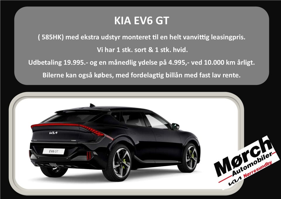 Kia EV6 77 GT Performance AWD 5d