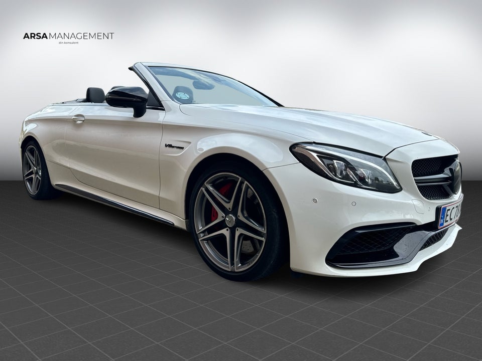 Mercedes C63 4,0 AMG S Cabriolet aut. 2d