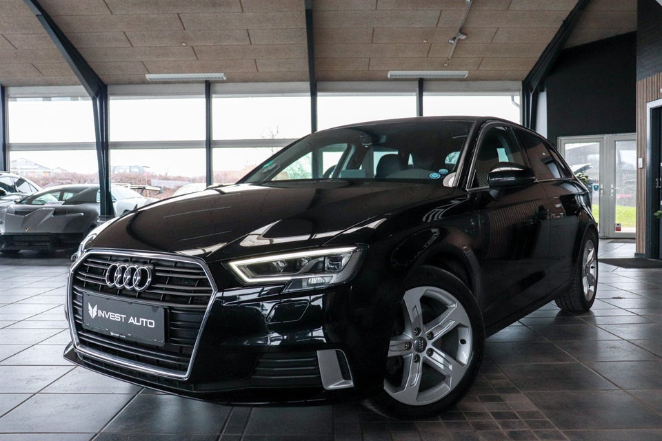 Audi A3 2,0 TDi 150 Sport Sportback S-tr. 5d 2017 — billede 3 af 10