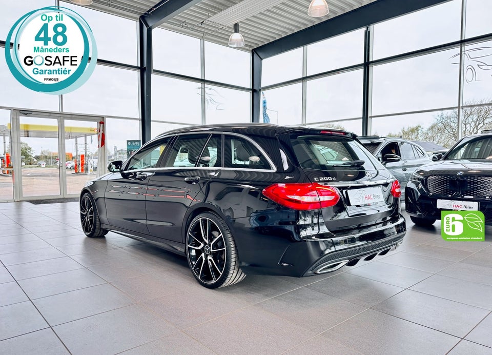 Mercedes C200 d 2,2 AMG Line stc. aut. 5d