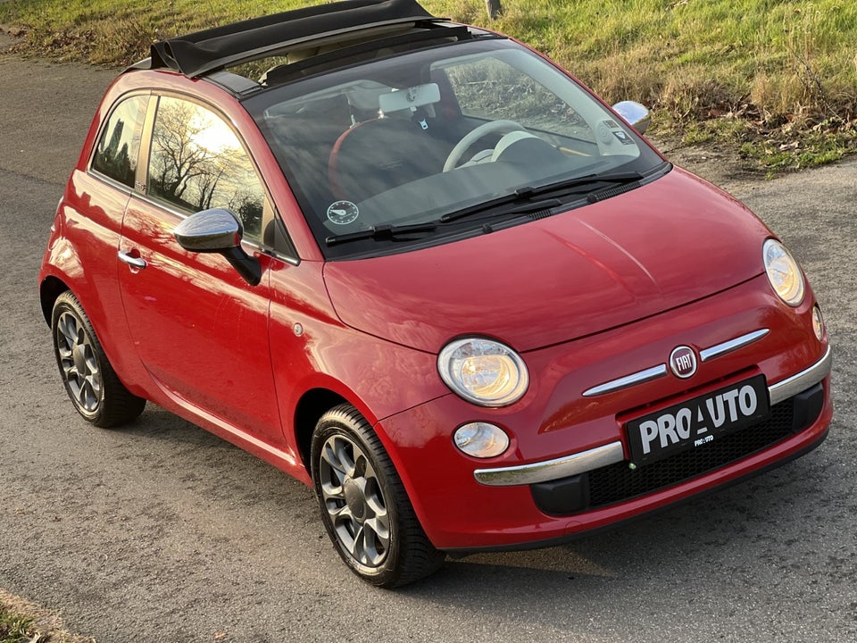 Fiat 500C 1,2 Lounge 2d