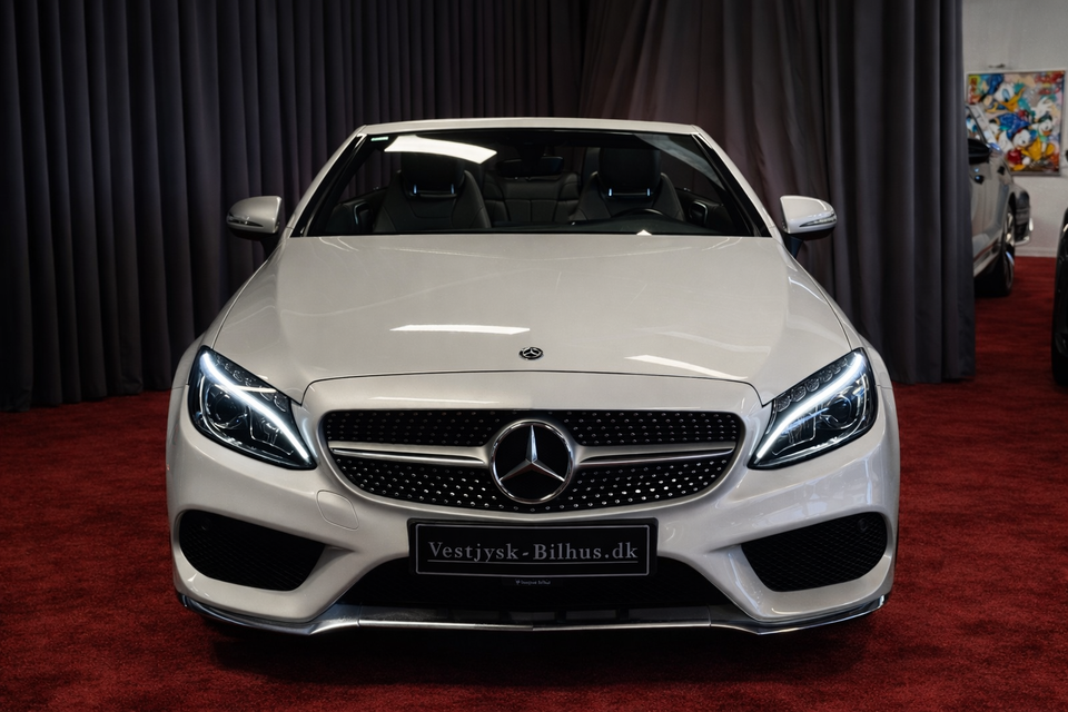 Mercedes C200 2,0 AMG Line Cabriolet aut. 2d