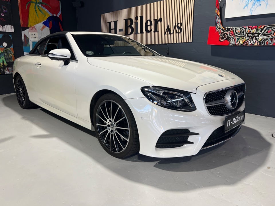 Mercedes E400 3,0 AMG Line Cabriolet aut. 4Matic 2d