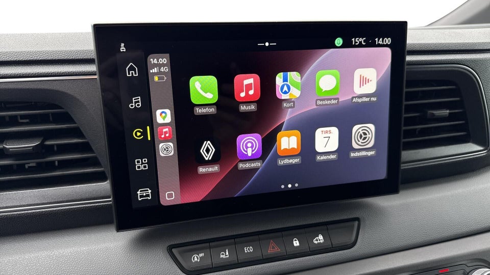 Renault Master V T33 2,0 dCi 130 L2H2 Kassevogn Tekno