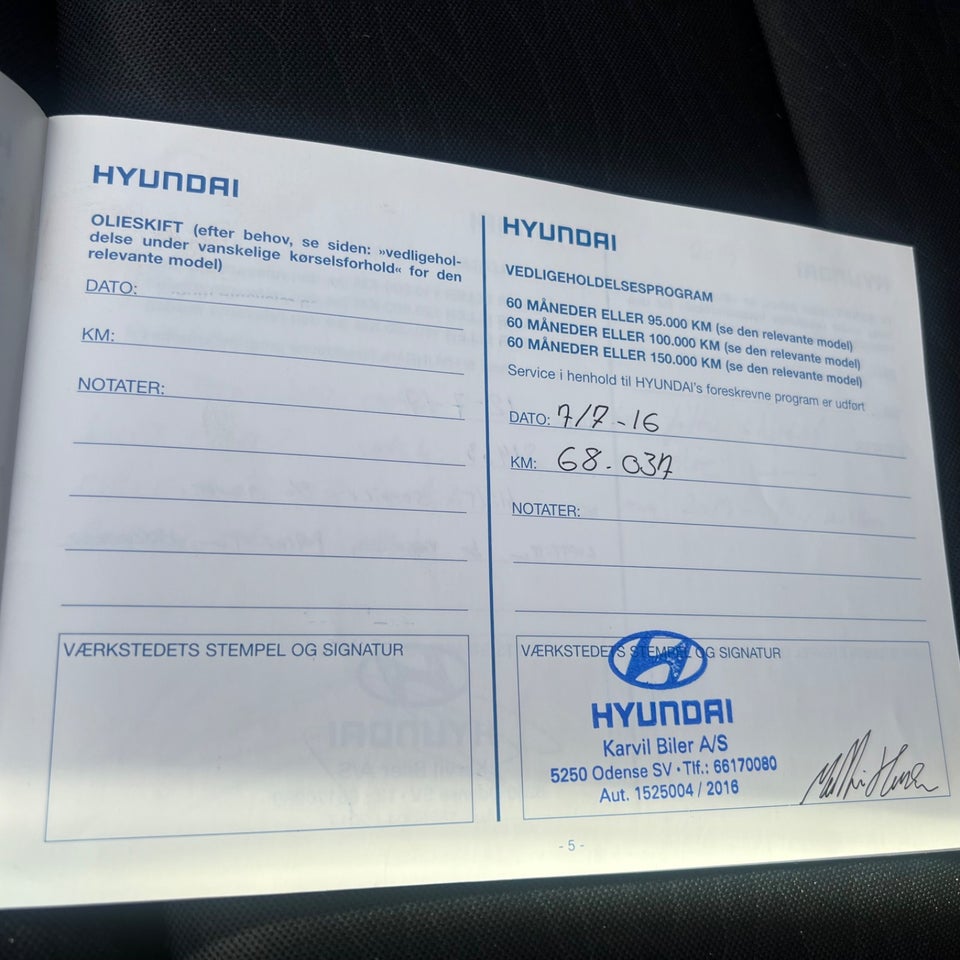 Hyundai ix20 1,6 CVVT Premium aut. 5d