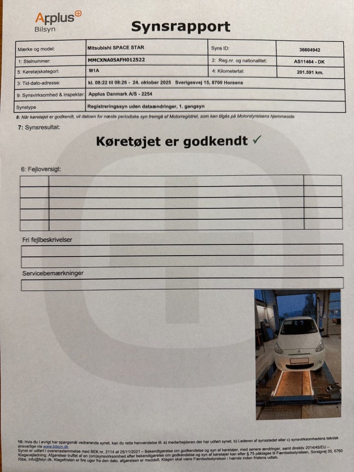 Mitsubishi Space Star 1,0 Inform 5d