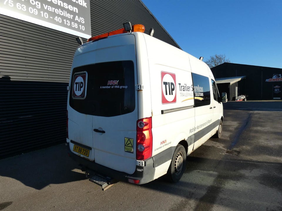 VW Crafter 2,5 TDi 109 Kassevogn høj-medium 5d