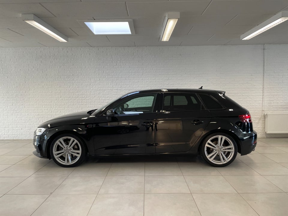 Audi A3 2,0 TFSi 190 Sport Sportback quattro S-tr. Van 5d