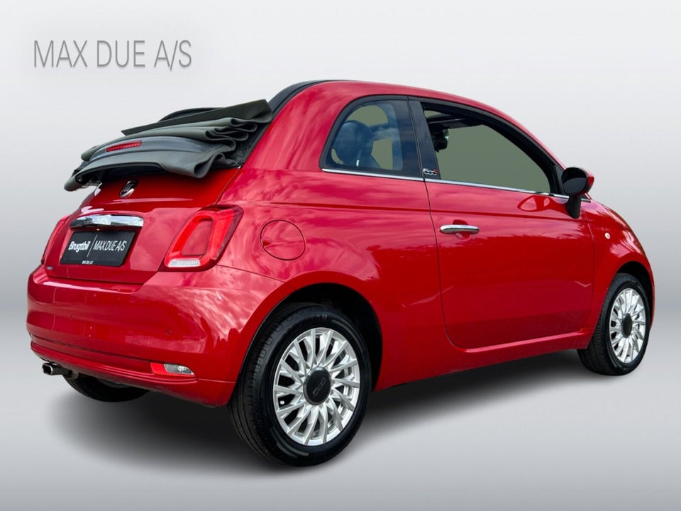 Fiat 500C 1,2 Lounge+ 2d