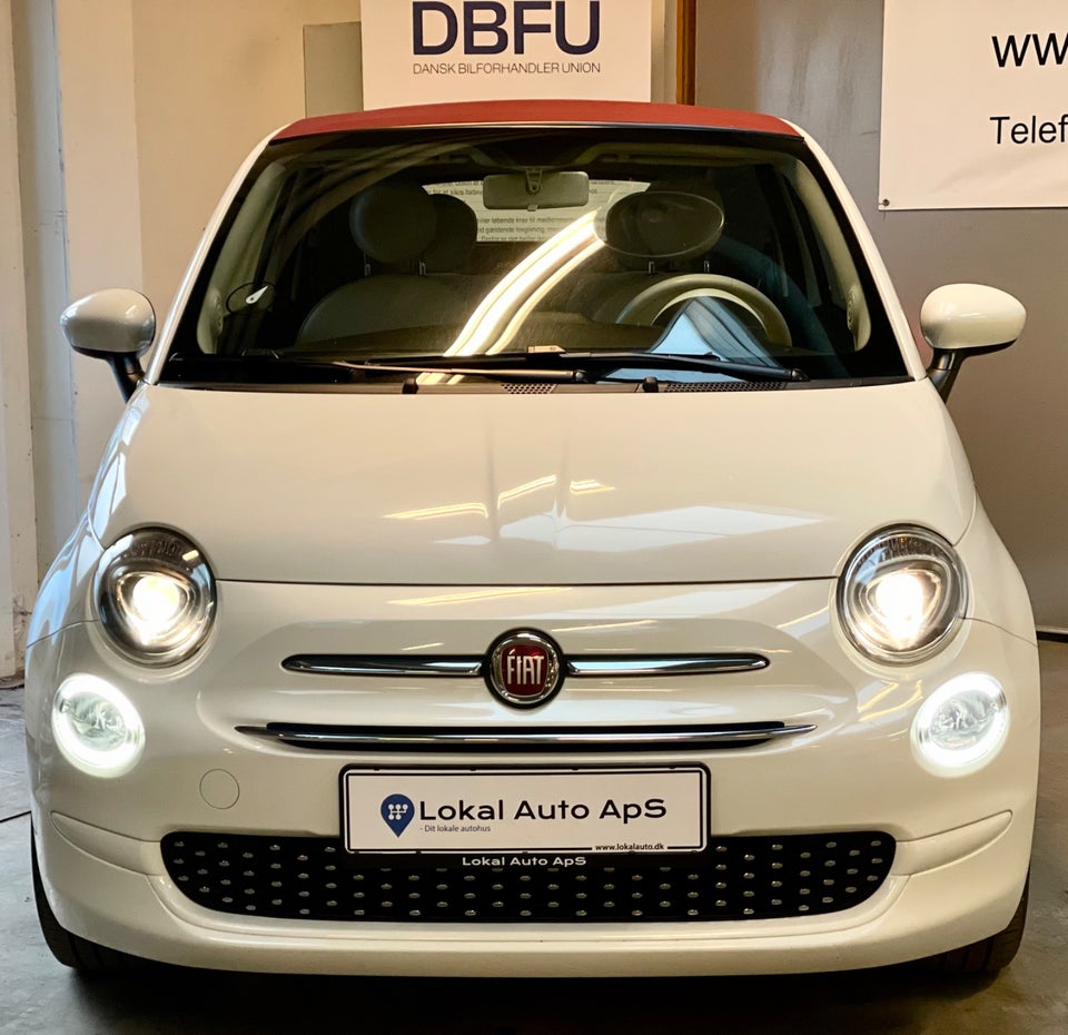 Fiat 500C 1,2 Lounge+ 2d