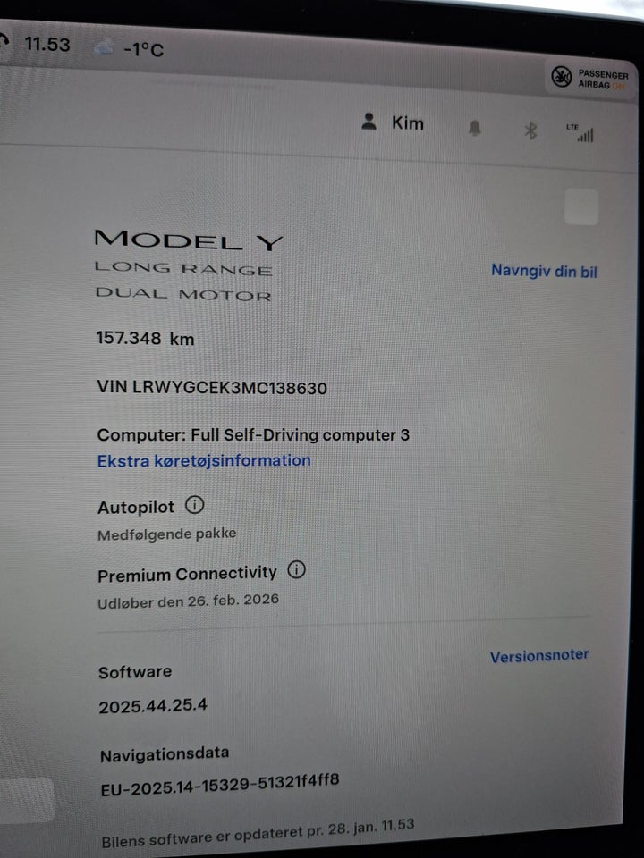 Tesla Model Y Long Range AWD 5d