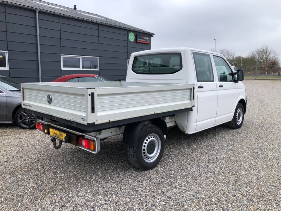 VW Transporter 2,0 TDi 114 Db.Kab m/lad 4d