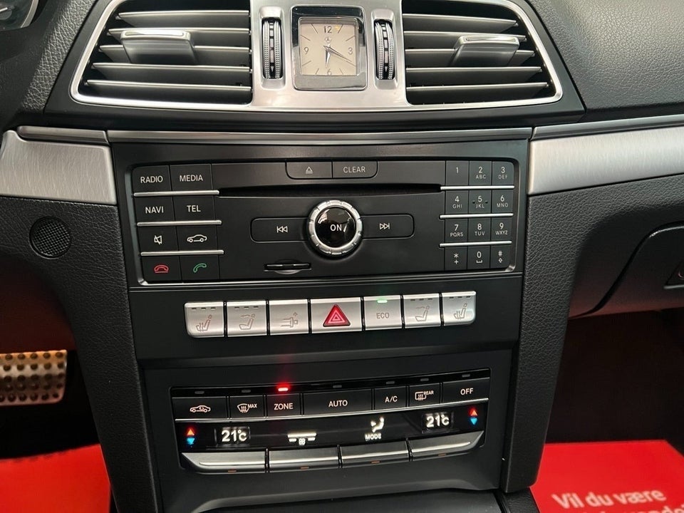 Mercedes E200 2,0 Cabriolet aut. 2d