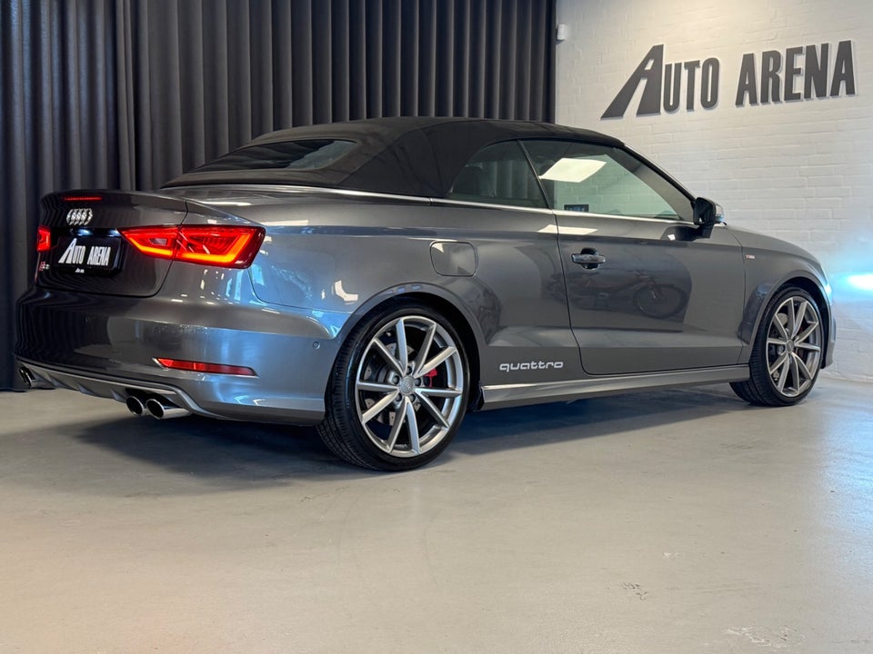 Audi S3 2,0 TFSi Cabriolet quattro S-tr. 2d