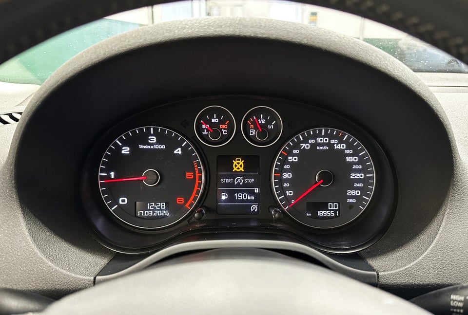 Audi A3 1,6 TDi Ambiente Sportback 5d