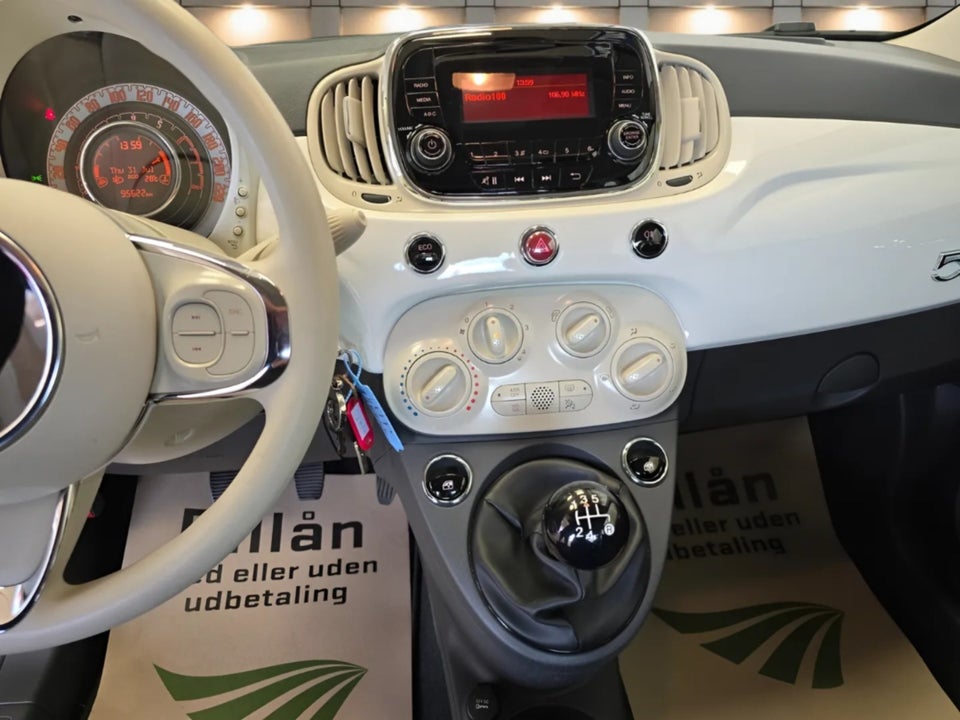 Fiat 500 0,9 TwinAir 80 Pop 3d