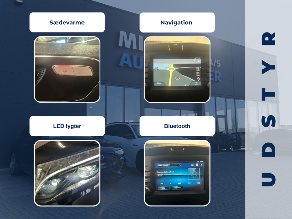 Mercedes Vito 119 2,0 CDi Kassevogn Complete aut. L RWD