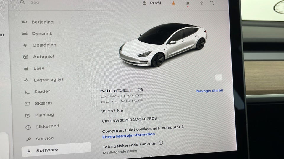 Tesla Model 3 Long Range AWD 4d