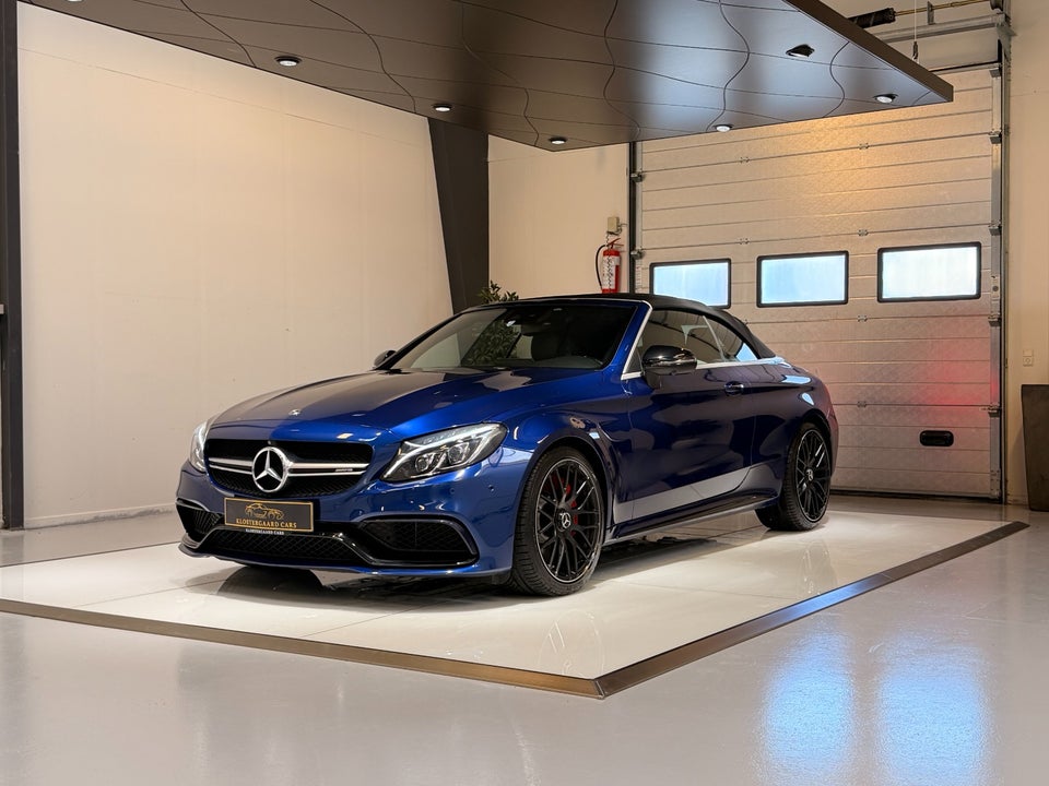 Mercedes C63 4,0 AMG S Cabriolet aut. 2d