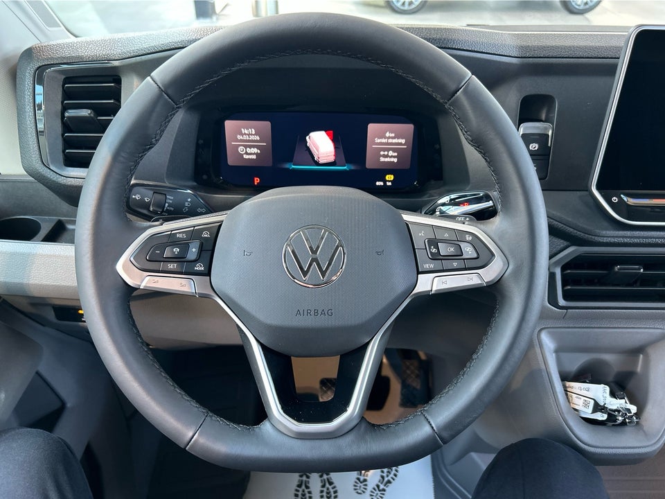 VW Crafter 35 2,0 TDi 177 Kassevogn L3H3 aut.